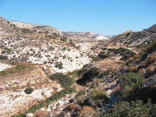 Fototapeta na wymiar Cyprian landscape