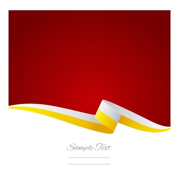 Abstract color background Vatican flag vector