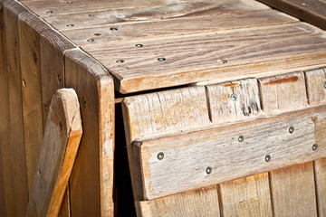 Wooden crate