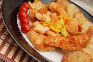 chicken tomato and potato