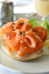 Bagel with Lox