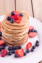 stack of pancakes