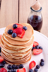 stack of pancakes 
