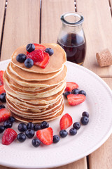stack of pancakes 
