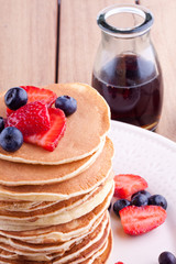 stack of pancakes 
