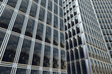 modern reflektive business tower