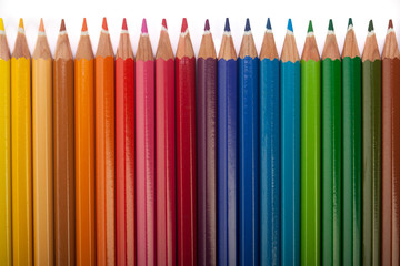 Colored Pencils Row