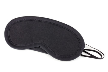Sleeping mask isolated on white