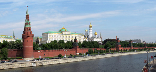 Obraz premium Panoramic view of Kremlin, Moscow