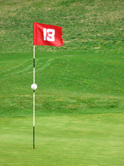Obraz premium Thirteenth hole