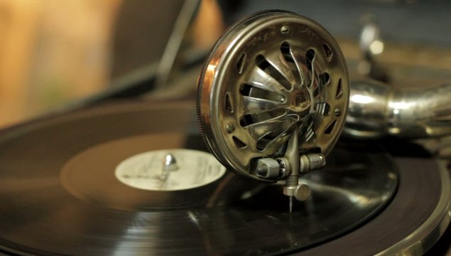 old gramophone