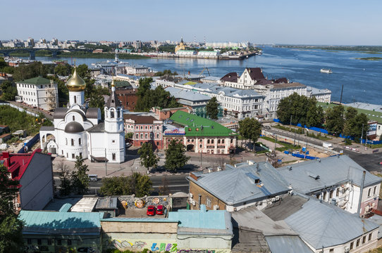 Панорама Нижнего Новгорода