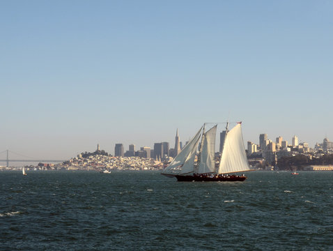 Sailing in the San Francisco Bay