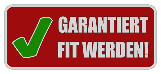 CB-Sticker rot oc GARANTIERT FIT WERDEN!