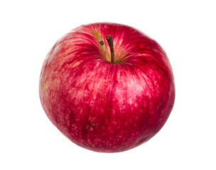 Fototapeta na wymiar Red apple isolated on white background