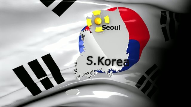 Crisis location map series, South Korea.