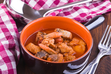 Fish soup.