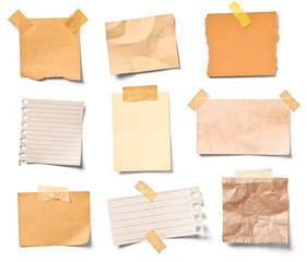 vintage note paper office business