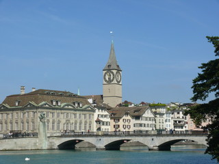 Zürich mit St.Peter