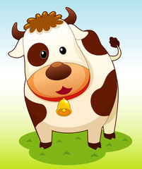 illustration du vecteur de vache