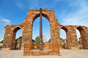 Fototapeta na wymiar Iron Pillar, Indie