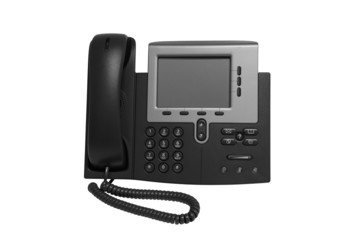 Black IP Phone