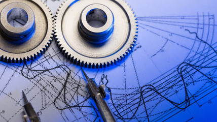Mechanical ratchets, dividers and drafting