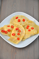 Piroggen mit Chili