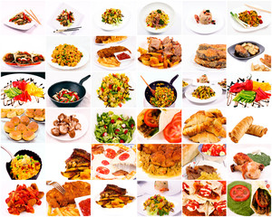 Food collage