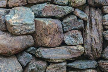 Background of a stone wall texture