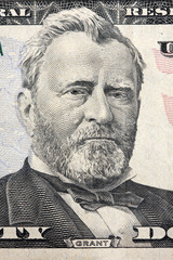 grant on the fifty dollar bill