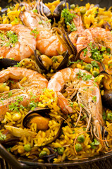 Meeresfrüchtepaella