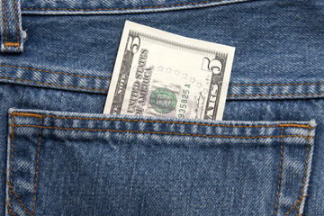 five dollar in the pocket