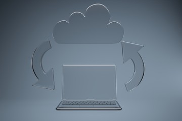 Clouding service with computer