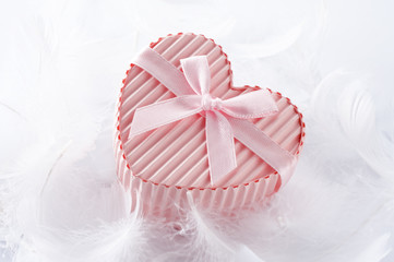 ハートのギフトボックス