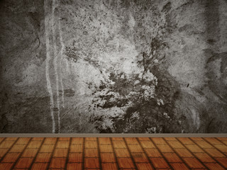 Concrete wall interior