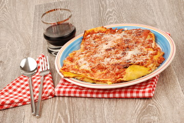 LASAGNE WITH BEEF