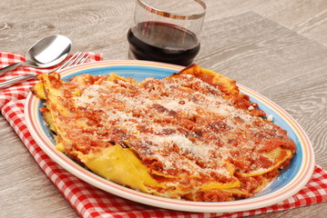 LASAGNE WITH BEEF