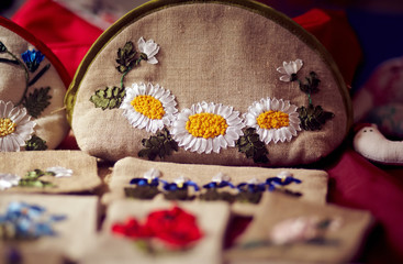 Tissue bag of handwork.