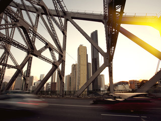 Brisbane city, bridge
