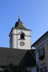 Fototapeta premium Kirche von St. Wolfgang am Wolfgangsee
