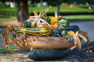 Beautiful autumn decoration