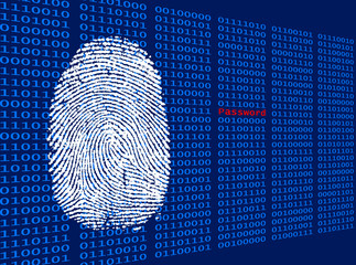 Digitaler Fingerabdruck - Password