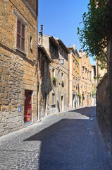Alleyway. Orvieto. Umbria. Italy.
