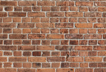 background red bricks wall