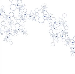 Molecule background