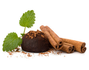 Chocolate truffle candy
