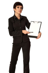 making a presentation