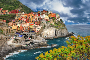 scenic Italy. Monarolla village, Cinque terre