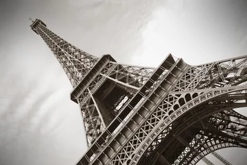 Foto op Plexiglas Eiffeltoren De Eiffeltoren, Parijs